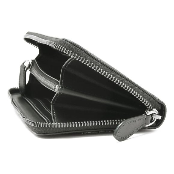 Burberry Long Wallet Leg Jig Charcoal Check Grey Black - Picture 4 of 5